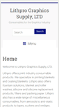 Mobile Screenshot of lithpro.com
